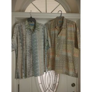 2 Tori Richard Vintage Large Shirts